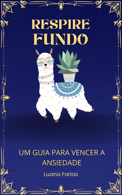 Capa do livro Respire Fundo, de Luana Farias